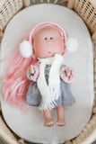 Pink Sweater Set - MIA & LAS AMIGAS DOLL