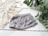Grey Knit Skirt - Doll