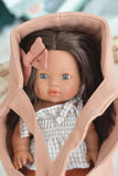 Soft Bassinet - Waffle Rust- DOLL