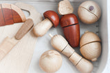 Wood Fruits and Vegetables Suitcase Play Set - Minikane