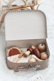 Wood Fruits and Vegetables Suitcase Play Set - Minikane