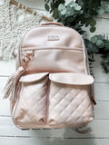 Blush Crush Boss Diaper Bag Backpack
