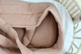 Soft Bassinet - Waffle Rust- DOLL