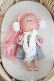 Pink Sweater Set - MIA & LAS AMIGAS DOLL