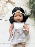 Grey Knit Skirt - Doll