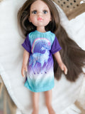Unicorn Night Dress - LAS AMIGAS + MIA DOLL