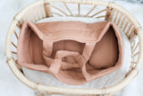 Soft Bassinet - Waffle Rust- DOLL
