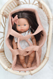 Soft Bassinet - Waffle Rust- DOLL