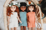 Ivory Gauze Dress- LAS AMIGAS + MIA