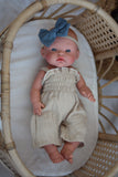 Oatmeal Cookie Gauze Romper - Doll
