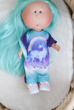 Unicorn Night Dress - LAS AMIGAS + MIA DOLL