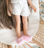 Pink Slippers- MIA & LAS AMIGAS DOLL