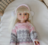 Pink Sweater Set - MIA & LAS AMIGAS DOLL