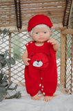 Red bear sleeper - DOLL