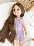 Lilac Gauze Dress- LAS AMIGAS + MIA