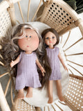 Lilac Gauze Dress- LAS AMIGAS + MIA