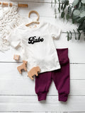 Kids Tee - Babe - Natural Organic