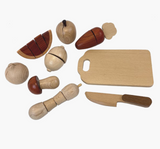 Wood Fruits and Vegetables Suitcase Play Set - Minikane