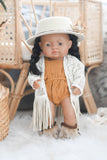 Mustard Gauze Romper - Doll