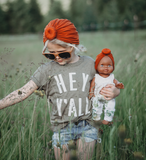 Kids Tee - Hey Y'all - Olive