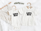 Kids Tee - Love Bug - Natural Organic