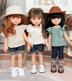 Gauze Ruffle Top > White- DOLL