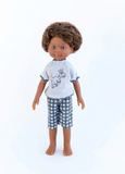 Cayetano - PR Los Amigos Doll with Pajamas