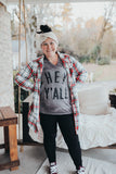Kids Tee - Hey Y'all - Grey Wash