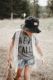 Kids Tee - Hey Y'all - Grey Wash