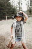 Kids Tee - Hey Y'all - Grey Wash
