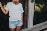 Kids Tee - Sunkissed - Natural Organic