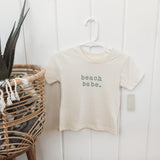 Kids Tee - Beach Babe - Natural Organic