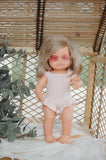Sweetheart Pink Ruffle Bodysuit Dolly + Me Set