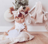 Gauze Ruffle Top > White- DOLL