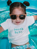 Kids Tee - Beach Babe - Natural Organic