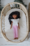 Gauze Ruffle Top > White- DOLL