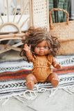 Mustard Gauze Romper - Doll