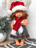 Santa Hat & Scarf Set - DOLL
