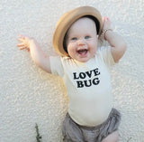 Kids Tee - Love Bug - Natural Organic