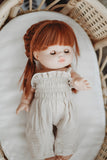 Oatmeal Cookie Gauze Romper - Doll