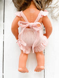 Sweetheart Pink Ruffle Bodysuit Dolly + Me Set