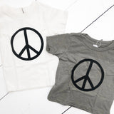 Kids Tee - Peace - Natural Organic