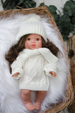 Ivory Knit Hat - DOLL