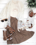 Kids Tee - Sunkissed - Natural Organic