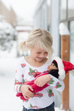 Santa Hat & Scarf Set - DOLL