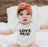 Kids Tee - Love Bug - Natural Organic