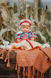 Snow White Inspired Dress- Doll