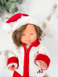 Santa Hat & Scarf Set - DOLL