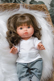 White V-Neck Tee - DOLL