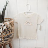 Kids Tee - Sunkissed - Natural Organic